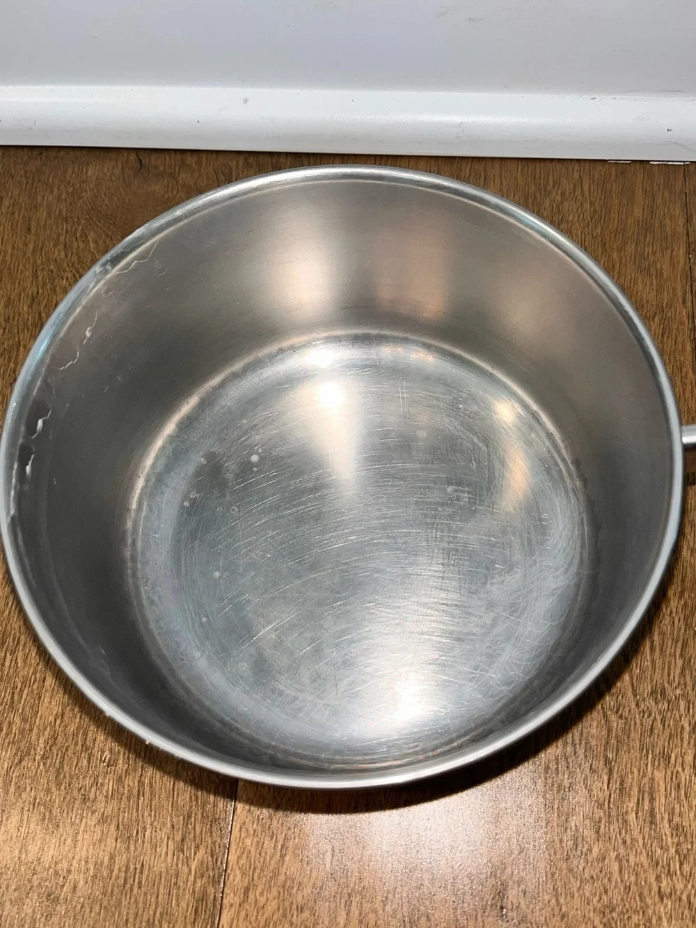 Vintage Revere Ware 1 Quart Copper Bottom Pan / Skillet W/Lid: -82
